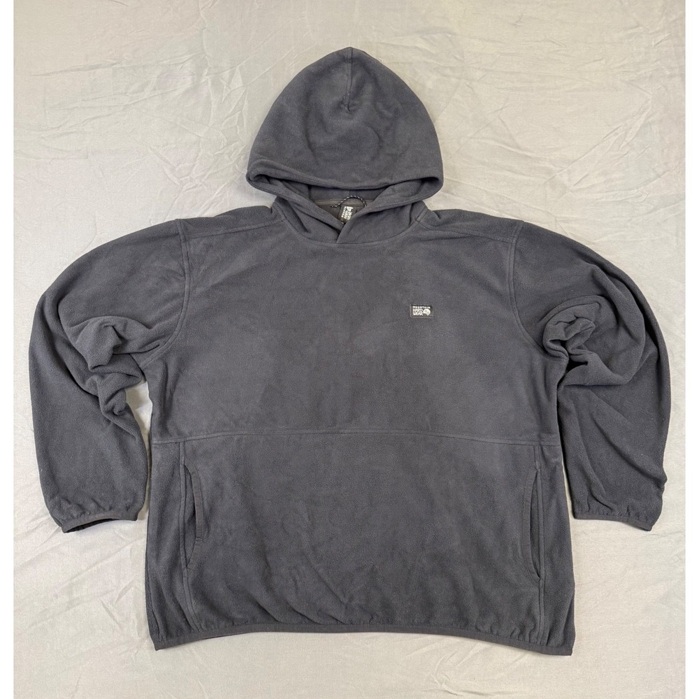 Mountain Hardwear Mens‎ Microchill Fleece Hoodie Black Size Large Style# 2043661
